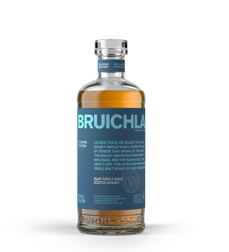 Bruichladdich 18 Years 70cl 50° (NR) GBX x6