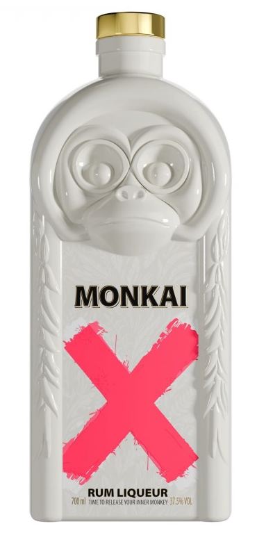 Monkai Rum Liqueur 70cl 37,5° (R) x6