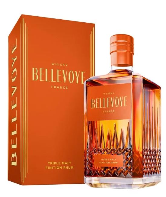 Bellevoye Orange Rum Finished 70cl 40° (R) GBX x6