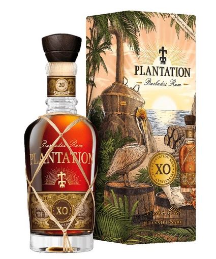 Plantation Rum Barbados Extra 20th Anniversary 1L 40° (R) GBX x6
