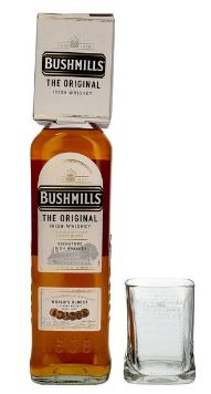 Bushmills Original + 1 glass 100cl 40° (R) x6