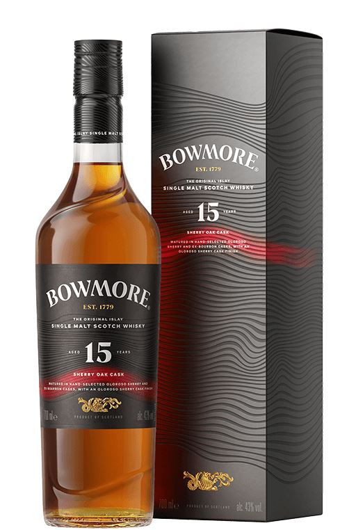 Bowmore 15 Years Sherry Oak Cask 70cl 43° (R) GBX x6