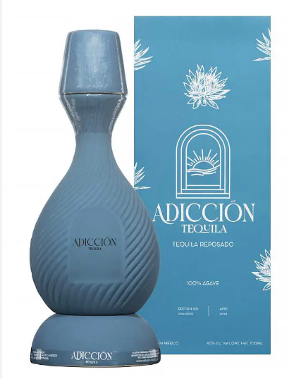 Adiccion Tequila Reposado 70cl 40° (R) GBX x6