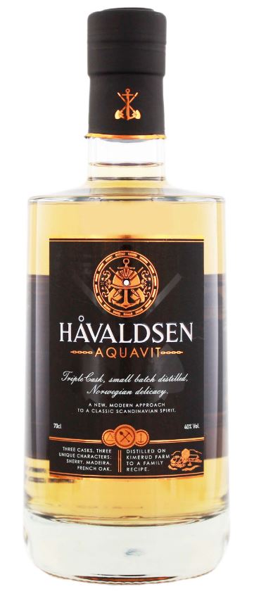 Kimerud Havaldsen Aquavit Triple Cask 70cl 40° (NR) x6