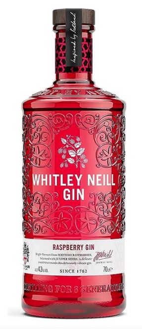 Whitley Neill Raspberry Gin 70cl 41,3° (R) x6