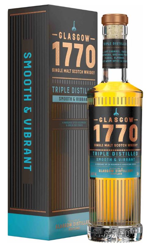 1770 Glasgow Triple Distilled 70cl 46° (R) GBX x6