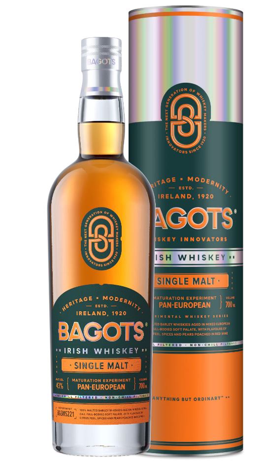 Bagots Single Malt 70cl 43° (R) GBX x6