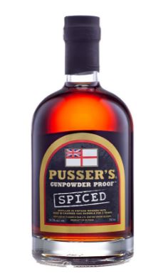 Pusser's British Rum Gunpowder Spiced 70cl 54,5° (R) x6