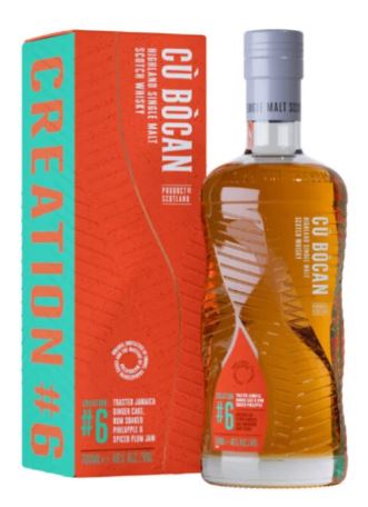 Tomatin Cu Bocan Creation #6 70cl 46° (R) GBX x6