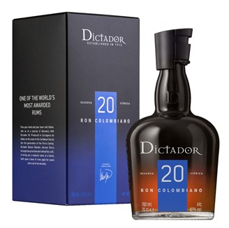 Dictador 20 Reserva Iconica 70cl 40° (R) GBX x6