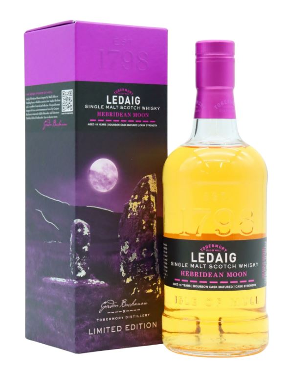 Ledaig 10 Years Hebridean Moon 70cl 58,8° (R) GBX x6