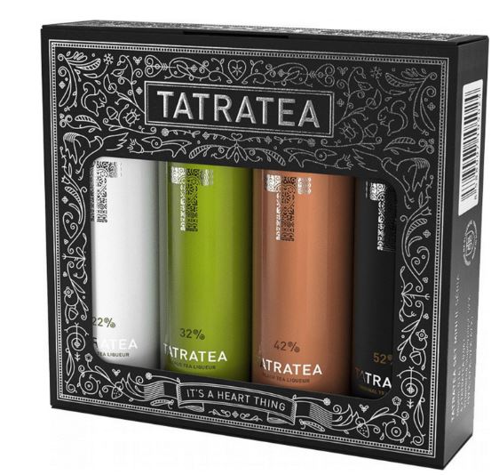 Tatratea Miniature Pack 37° 4 x 4cl (R) x16