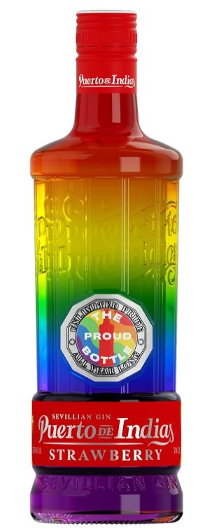 Puerto de Indias Strawberry LGBT Limited Edition 70cl 37,5° (R) x6