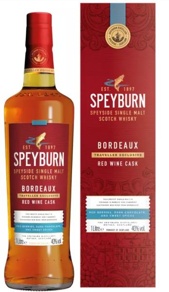 Speyburn Bordeaux Red Wine Cask 1L 40° (R) GBX x6