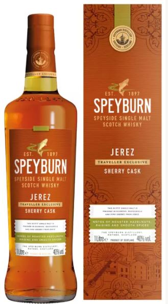 Speyburn Jerez Sherry Cask 1L 40° (R) GBX x6