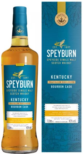 Speyburn Kentucky Bourbon Cask 1L 40° (R) GBX x6