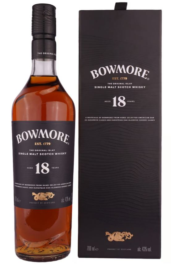 Bowmore 18 Years 70cl 43° (New Edition) (R) GBX x6