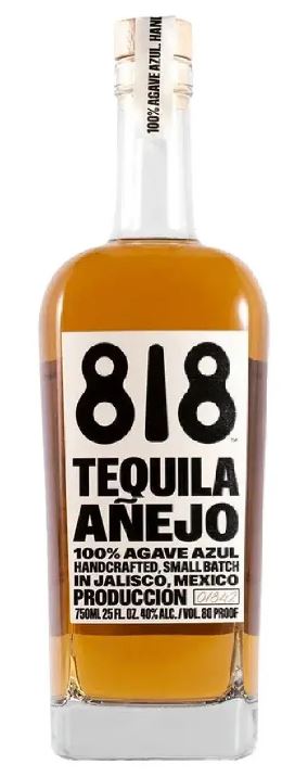 818 Tequila Anejo 70cl 40° (R) x6