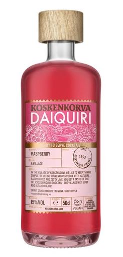 Koskenkorva Daiquiri Raspberry 50cl 15° (R) x12
