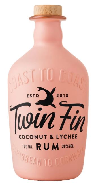Twin Fin Coconut and Lychee 70cl 38° (NR) x6