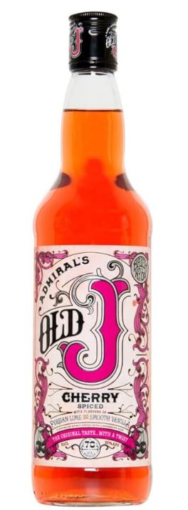 Admiral's Old J Cherry Spiced 70cl 35° (R) x6