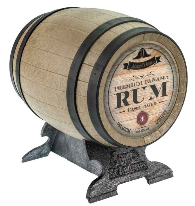 Admirals Rum Large Barrel 70cl 40° (R) x6