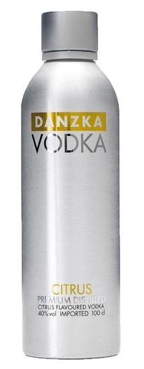 Danzka Vodka Citrus 1L 40° (NR) x6