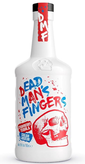 Dead Man's Fingers Strawberry Tequila Cream 50cl 15° (R) x6