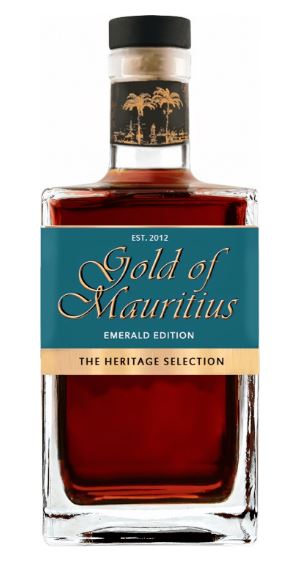 Gold of Mauritius Heritage Selection Emerald Edition 70cl 40° (R) x6