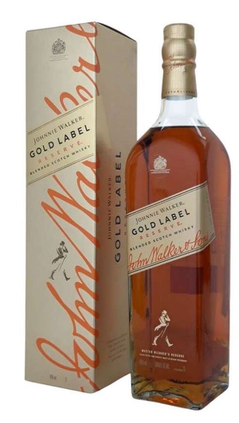 Johnnie Walker Gold Reserve 100cl 40° - Travel Retail Label (New Bottle) (R) GBX x6