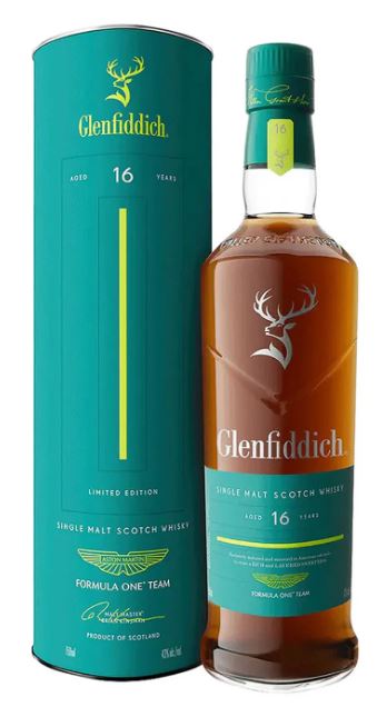 Glenfiddich 16 Years Aston Martin Limited Edition 70cl 43° (R) GBX x6