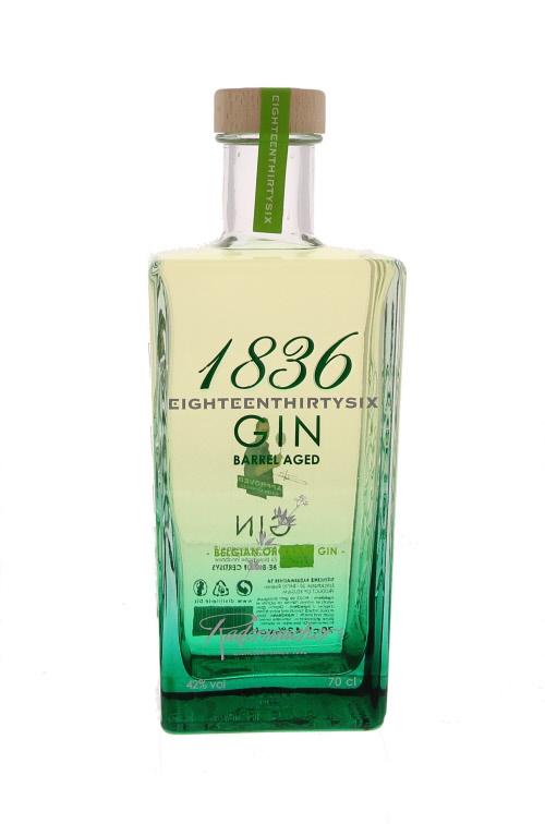 1836 Belgian Organic Barrel Aged 70cl 42º (R) x6