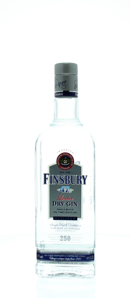 Finsbury 47 Platinum Dry 70cl 47º (R) x6