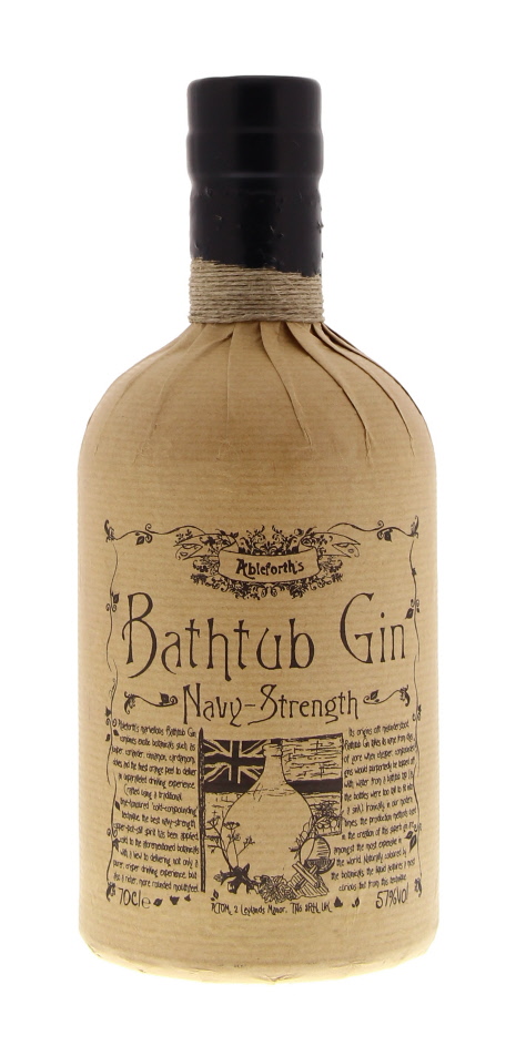 Bathtub Gin Navy Strenght 70cl 57º (R) x6