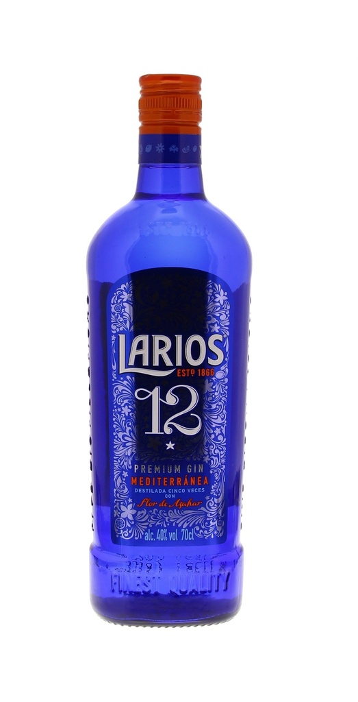 Larios 12 Botanicals Premium Gin 70cl 40º (R) x6
