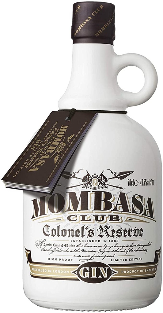 Mombasa Colonel's Reserve 70cl 43,5º (R) x4