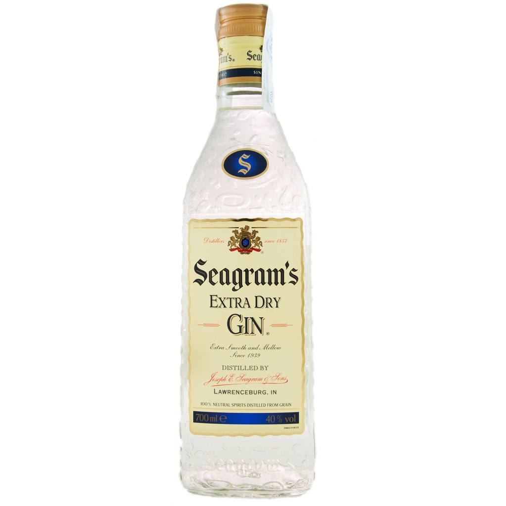 Seagrams Gin 70cl 40º (NR) x6