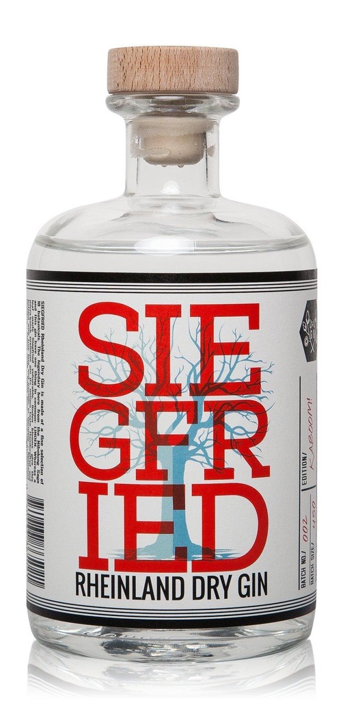 Siegfried Rheinland Dry Gin 50cl 41º (R) x6