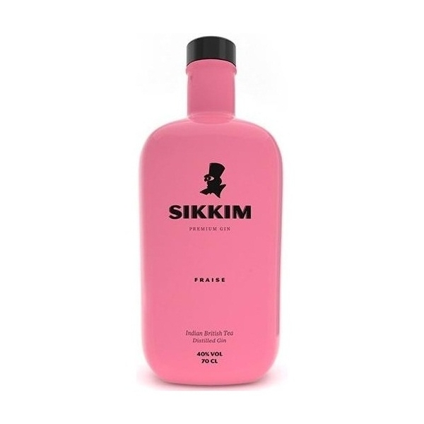 Sikkim Strawberry Gin 70cl 40º (R) x6