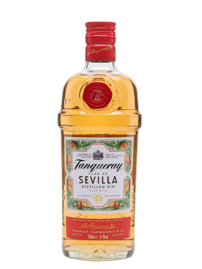 Tanqueray Flor de Sevilla 70cl 41,3º (R) x6