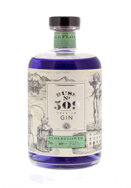Buss 509 Elderflower 70cl 40º (R) x6