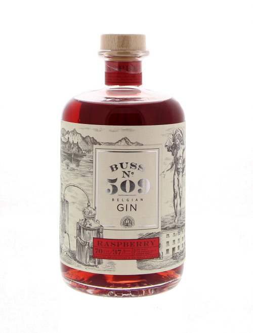 Buss 509 Raspberry 70cl 37,5º (R) x6