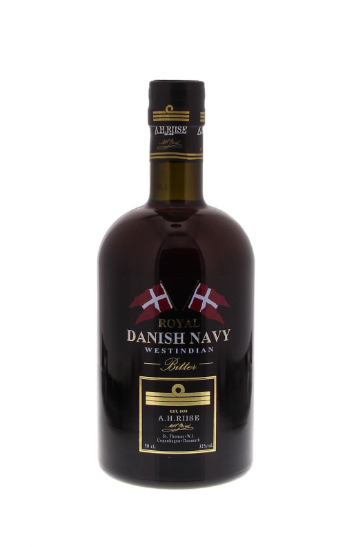 A.H. Riise Royal Danish Navy Westindian Bitter 50cl 32º (R) x6