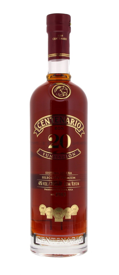 Centenario Fundacion Reserva Esp. 20 YO 70cl 40º (R) GBX x6