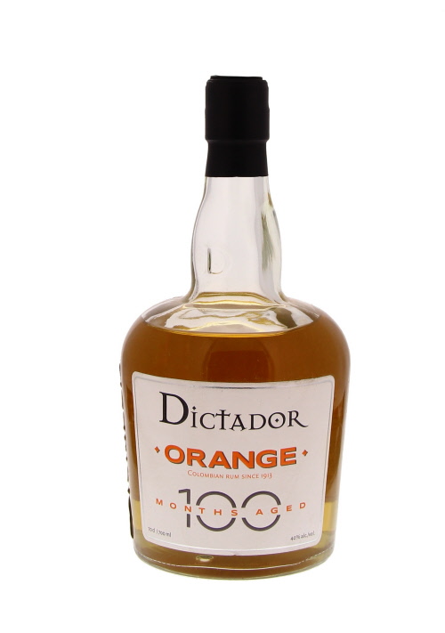Dictador 100 months Orange 70cl 40º (R) x6