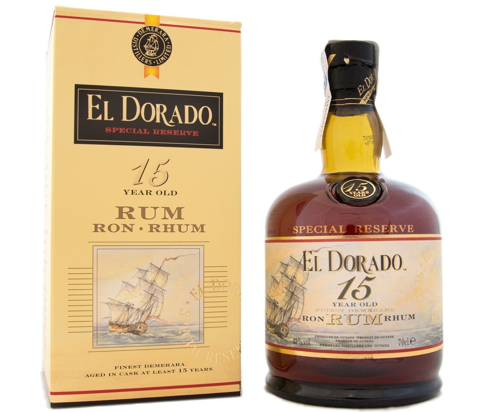 El Dorado 15 YO 70cl 43º (R) GBX x6