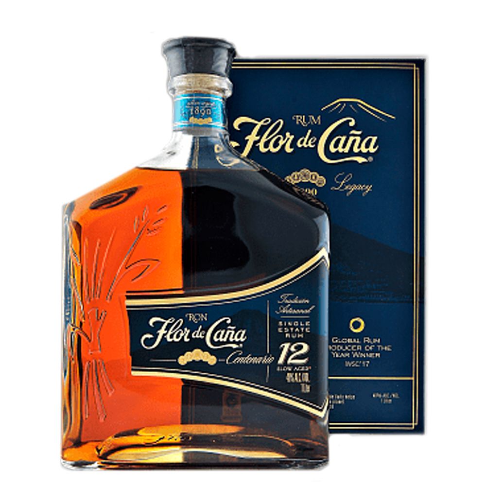 Flor de Caña Centenario 12 YO 100cl 40º (R) x6