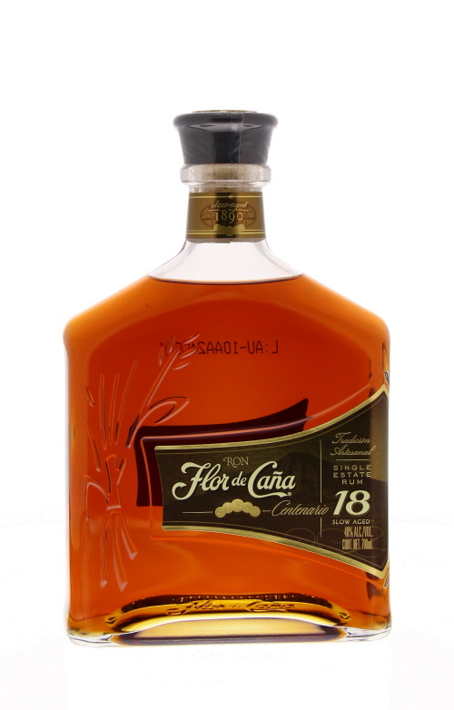 Flor de Caña Centenario 18 YO 100cl 40º (R) GBX x6