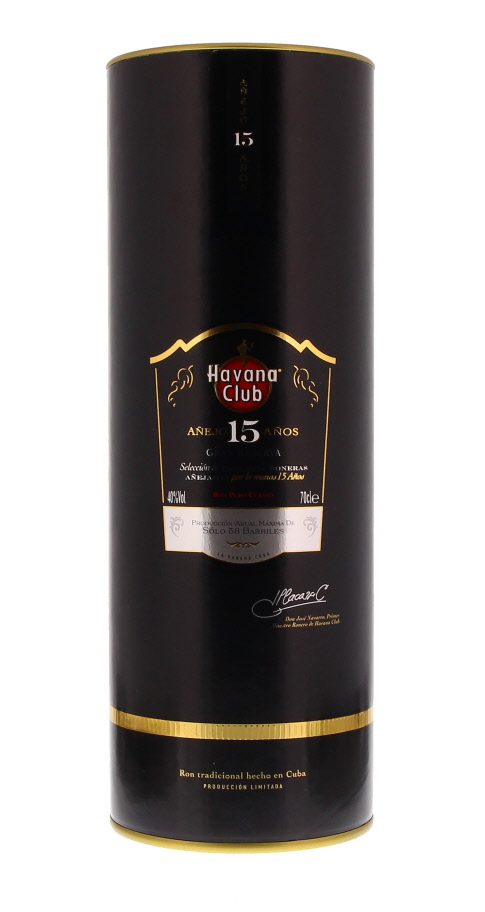 Havana Club 15 YO Gran Reserva 70cl 40º (R) GBX x6