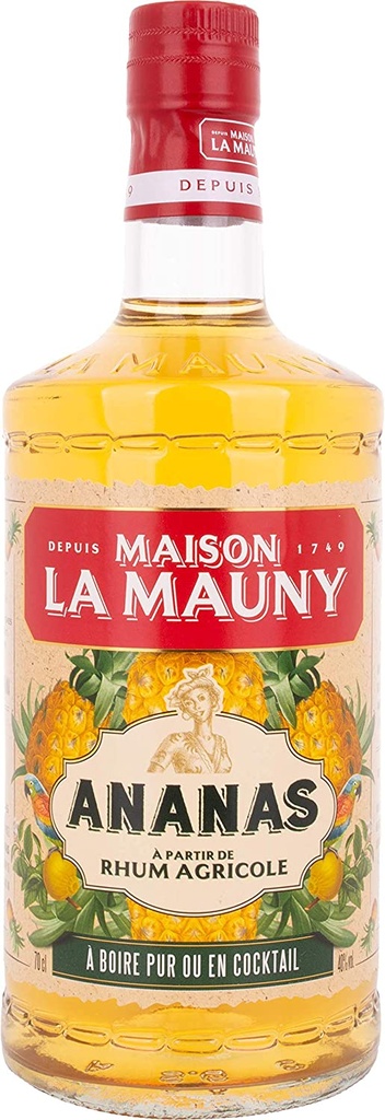 La Mauny Ananas 70cl 25º (R) x6